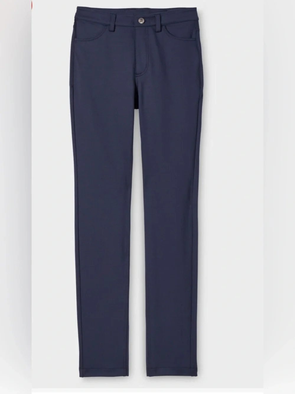 Duluth Trading Co Ponte Pro Slim Leg Pants Navy Women’s 12 Regular Comfy Casual